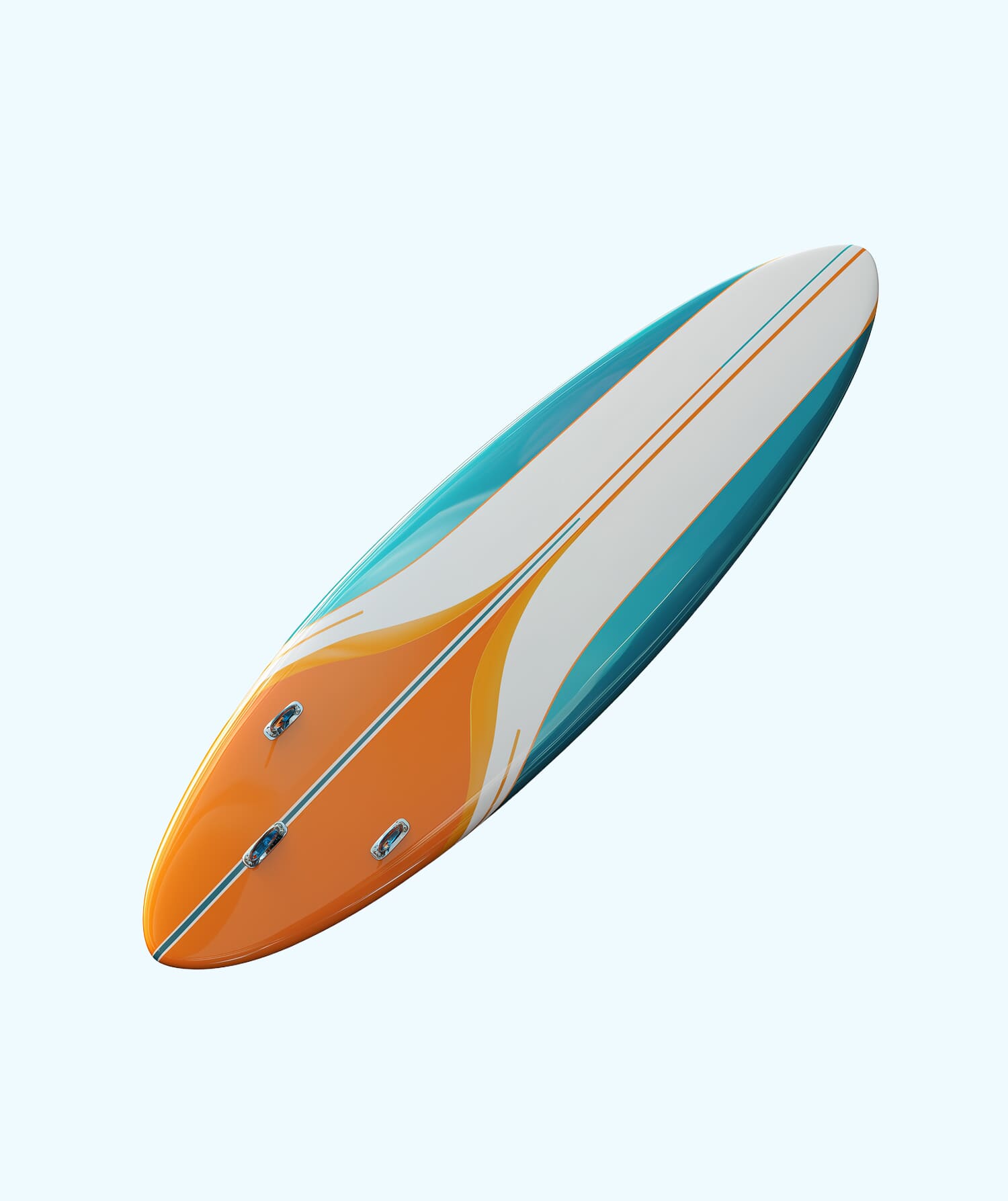 Sunburst wave surfboard