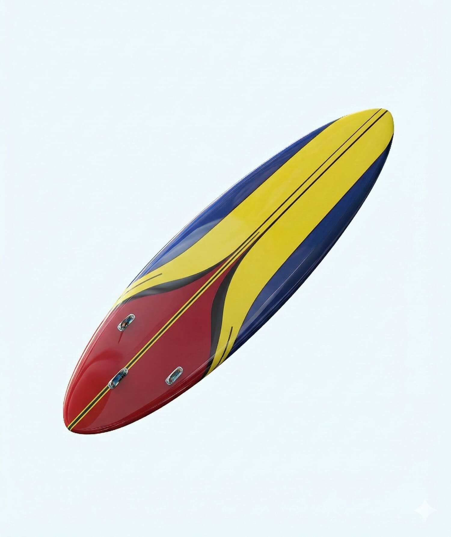 Sunburst wave surfboard - Image 2
